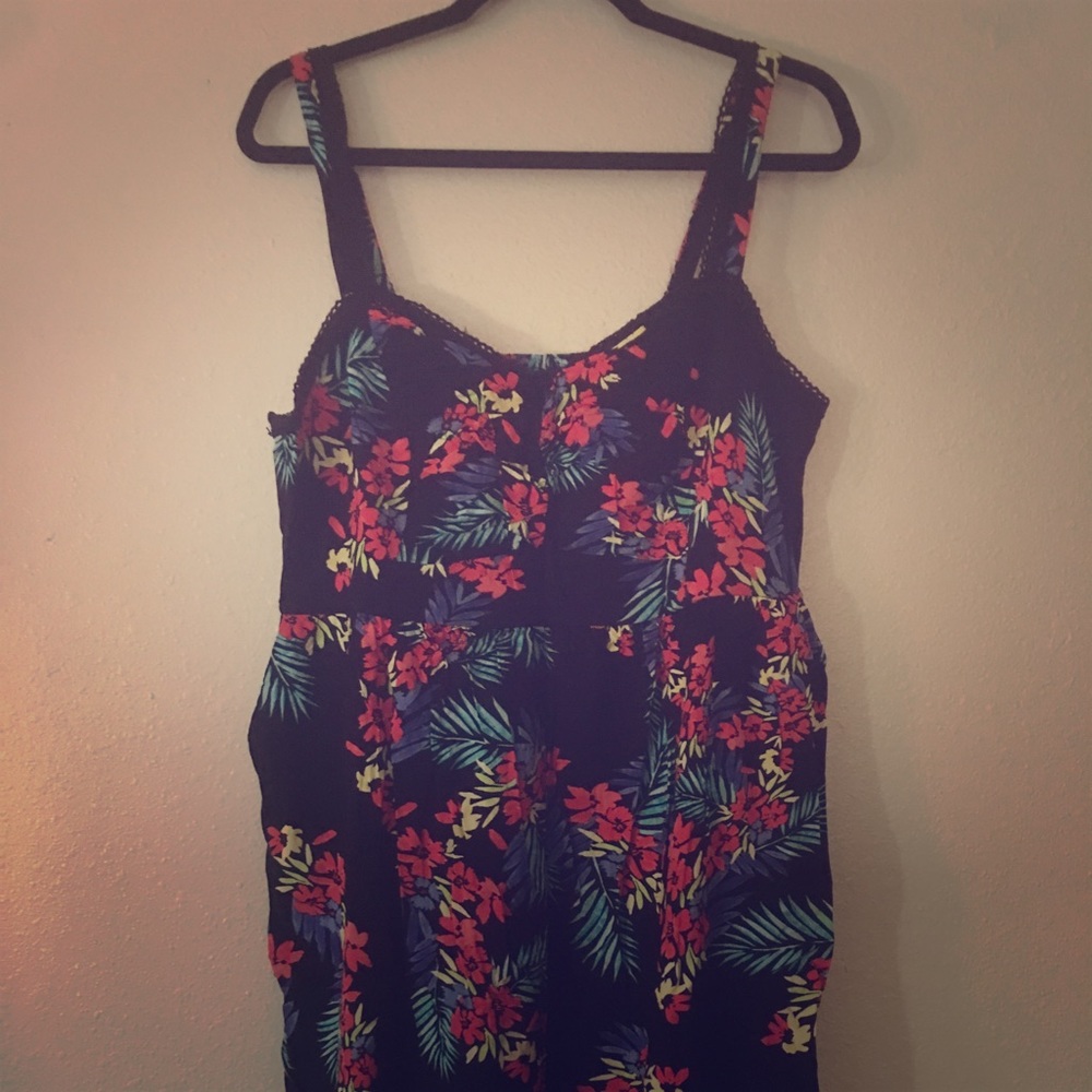 Tropical summer dress Torrid
